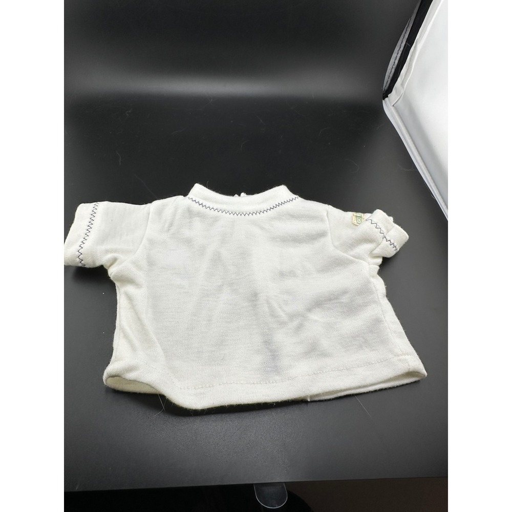 Cabbage Patch Kids White Boys Shirt Blue Navy Stitching Coleco 1980s vtg-RJ